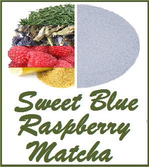 On Tap Sweet Blue Raspberry Matcha (Organic) Tea